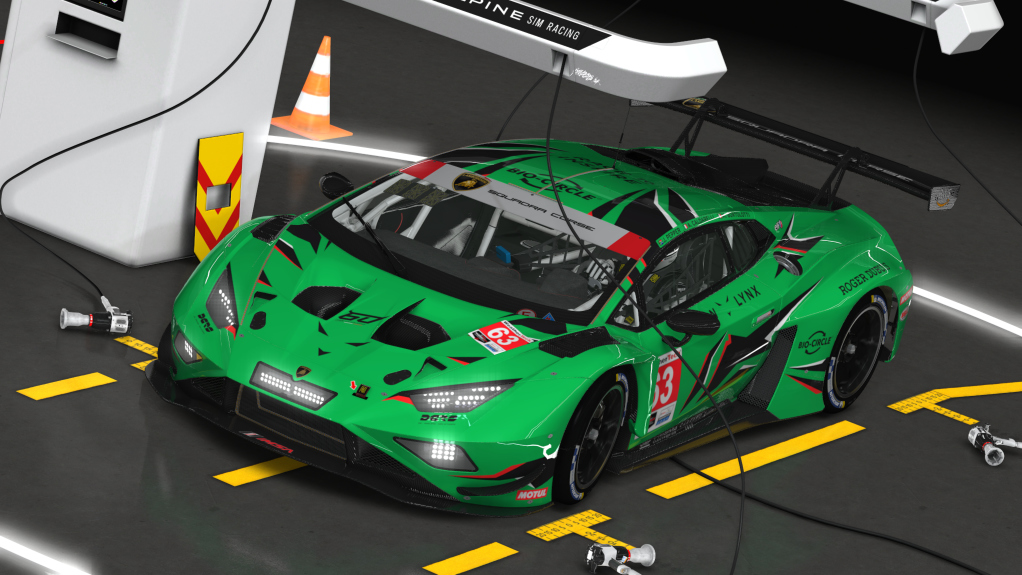 Lamborghini Huracán GT3 EVO2, skin 63 Iron Lynx