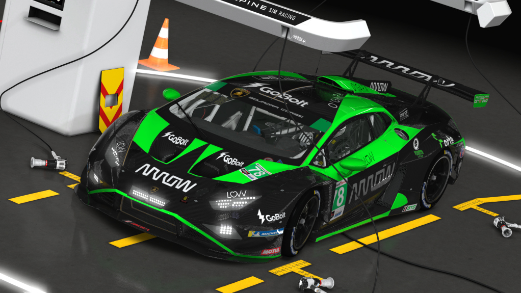 Lamborghini Huracán GT3 EVO2, skin 78 Forte Racing 2023