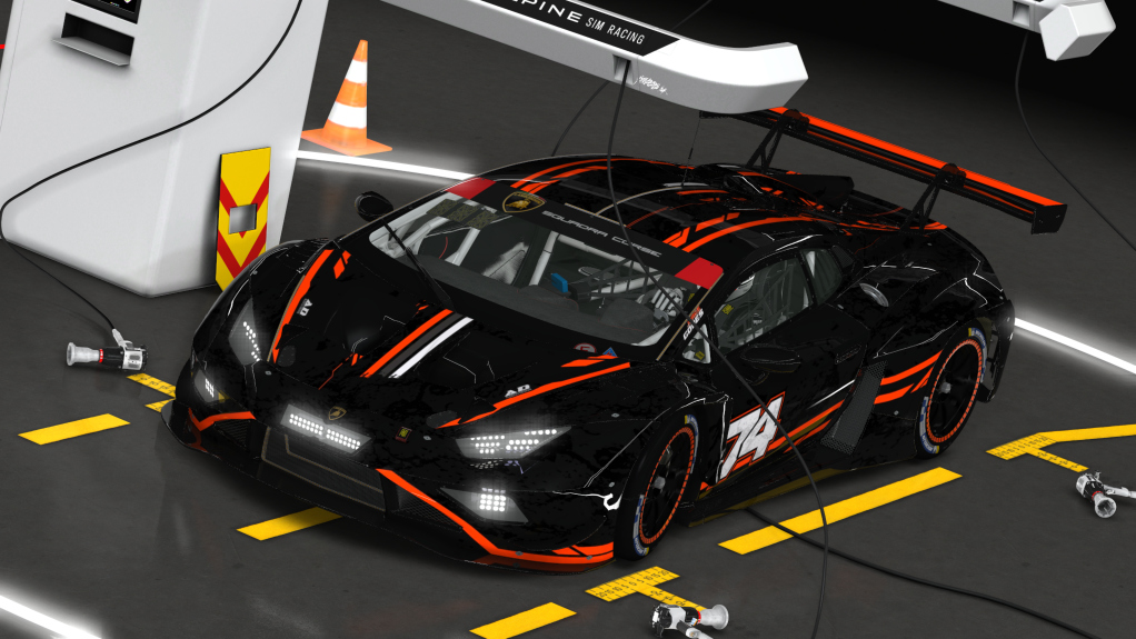Lamborghini Huracán GT3 EVO2, skin GODES