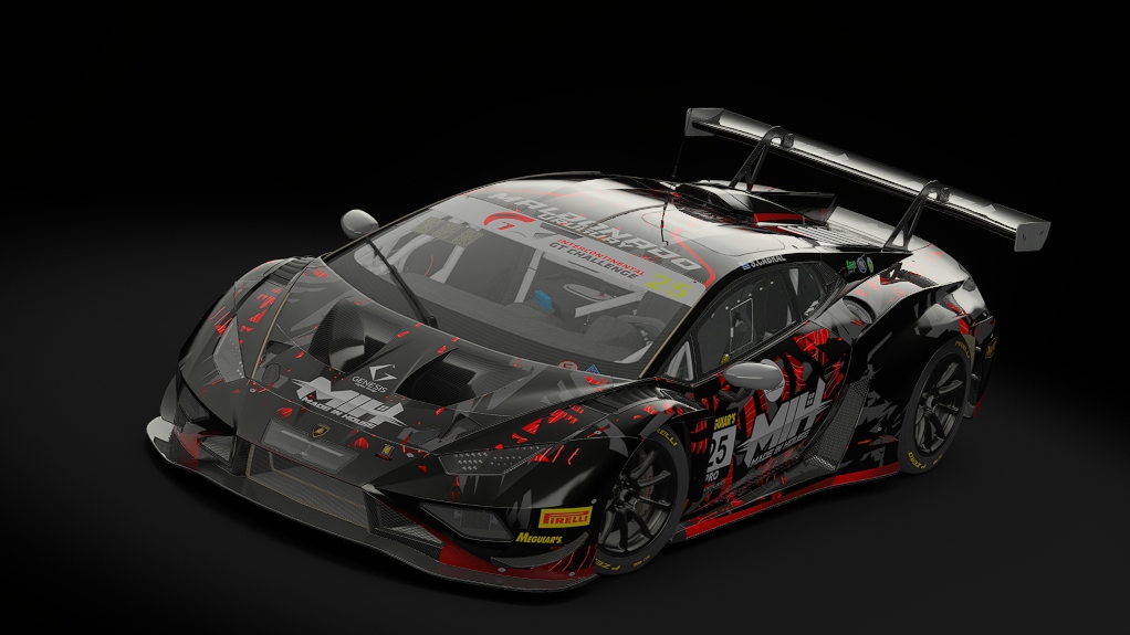 Lamborghini Huracán GT3 EVO2, skin TNP MDR #25 S.CABRAL - T15 Bathurst