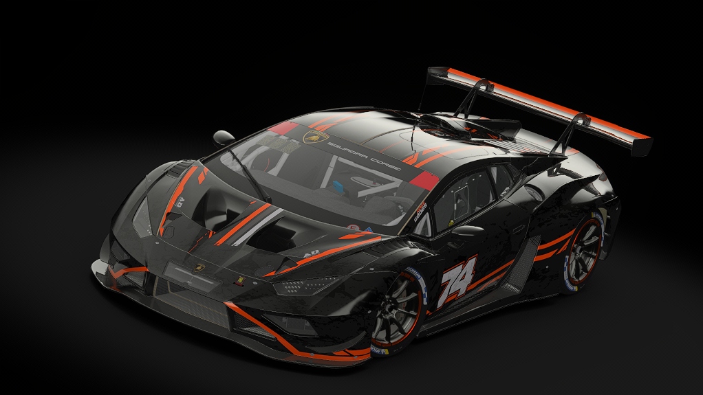 Lamborghini Huracán GT3 EVO2, skin TNP MDR #74 J.GODES - T15 Bathurst