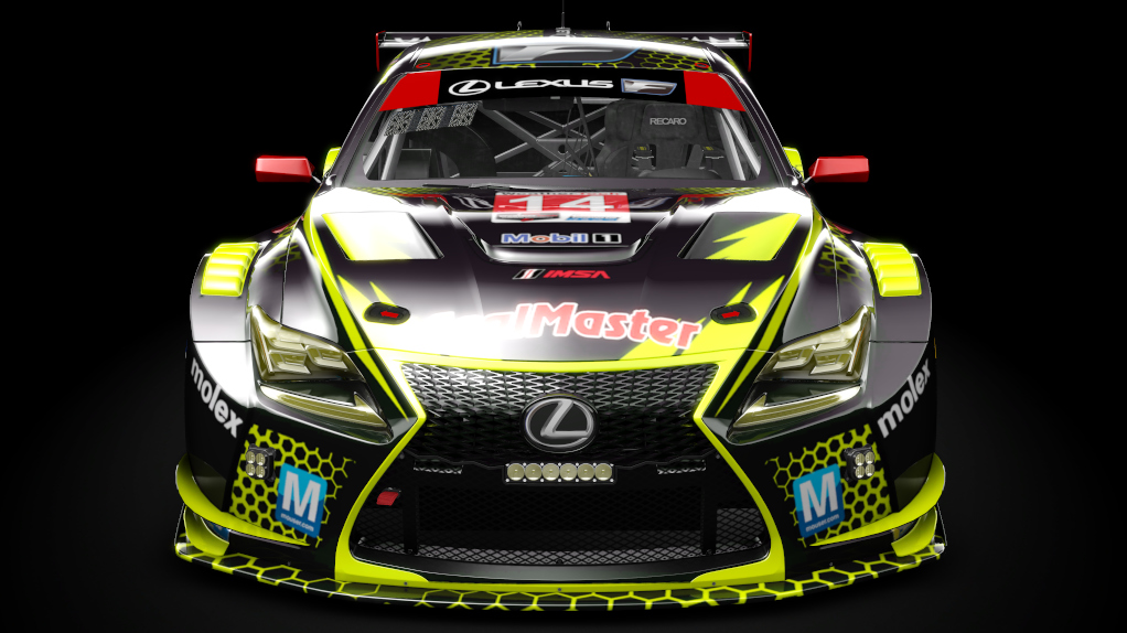 Lexus RC F GT3, skin 14 Vasser Sulvan