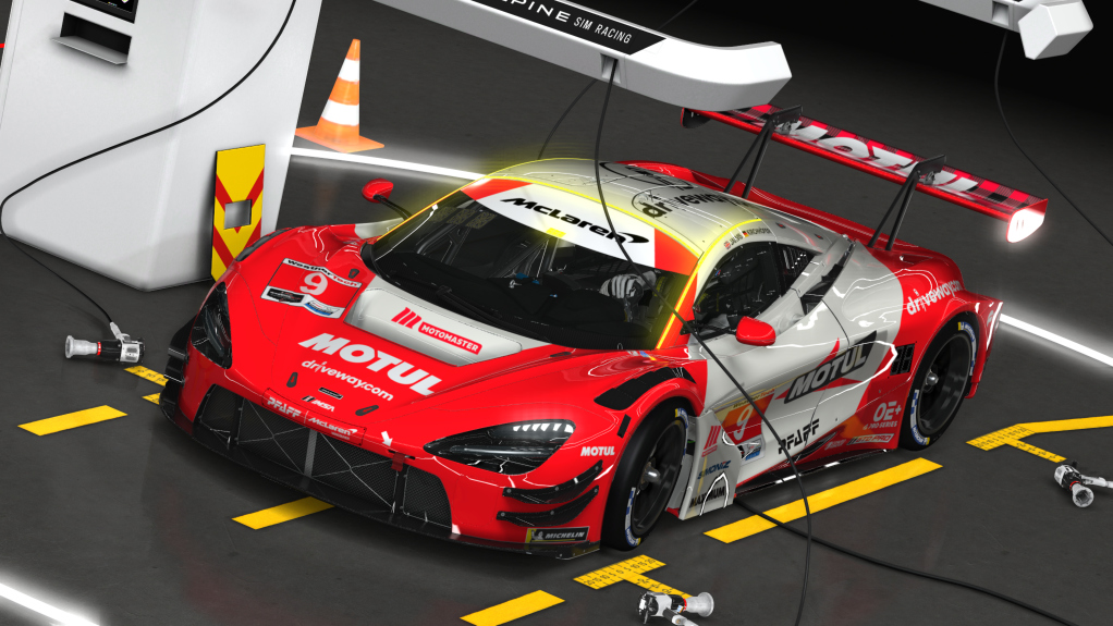 McLaren 720S GT3 EVO, skin 9 Pfaff Motorsport Laguna Seca