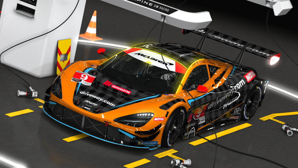 McLaren 720S GT3 EVO, skin 9 Pfaff Motorsport