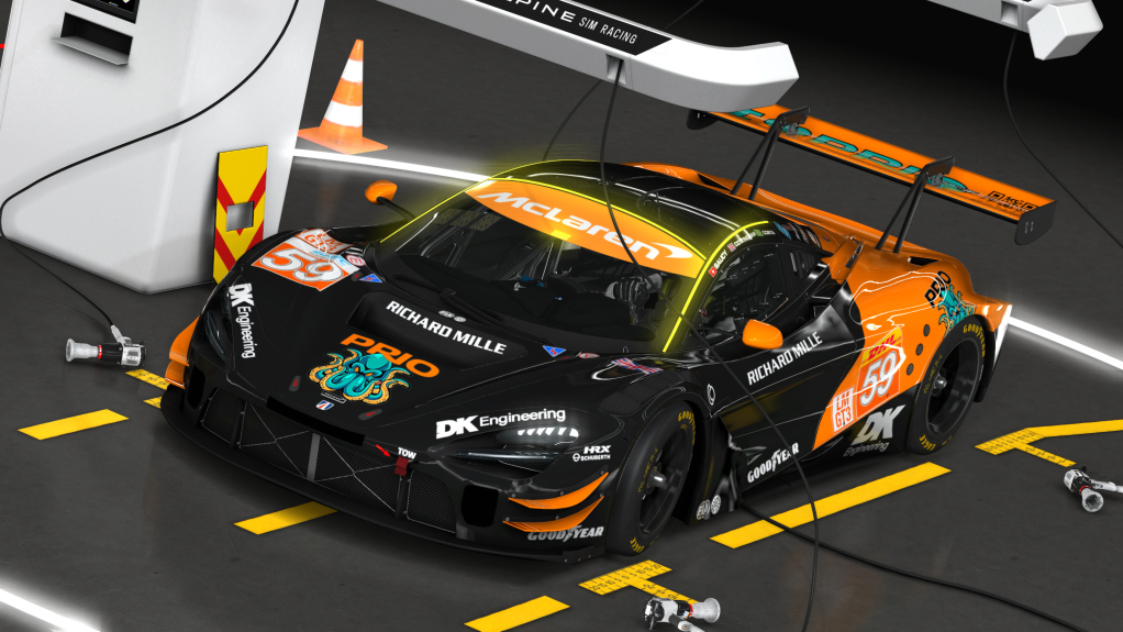 McLaren 720S GT3 EVO, skin WEC_2024_UnitedAutosports_59