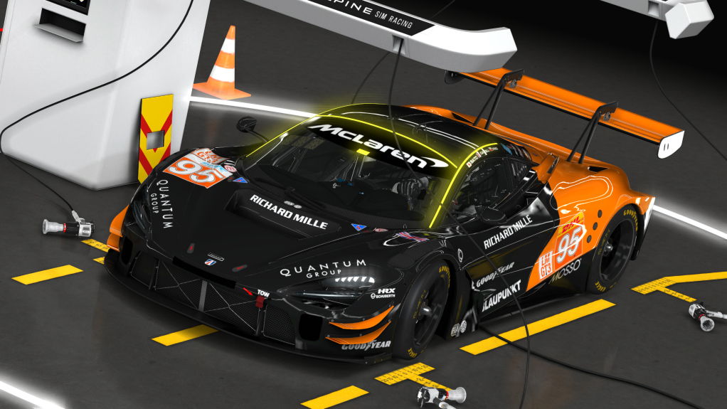 McLaren 720S GT3 EVO, skin WEC_2024_UnitedAutosports_95