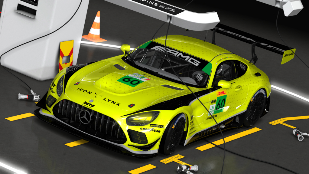 Mercedes-AMG GT3 EVO, skin 2025 WEC #60
