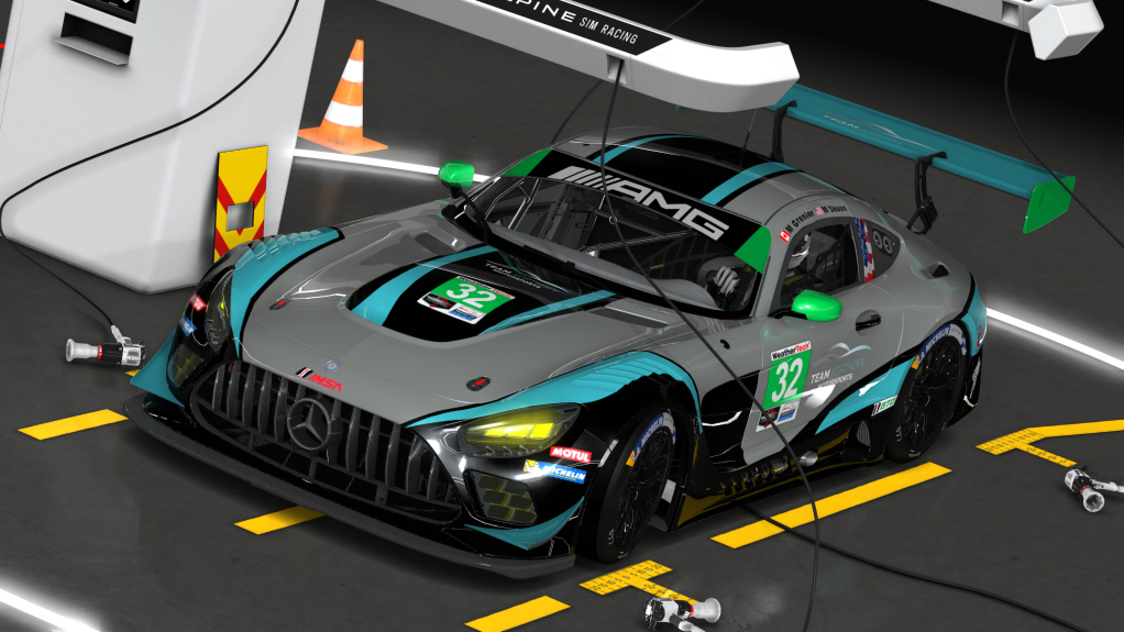 Mercedes-AMG GT3 EVO, skin 32 Korthoff Preston