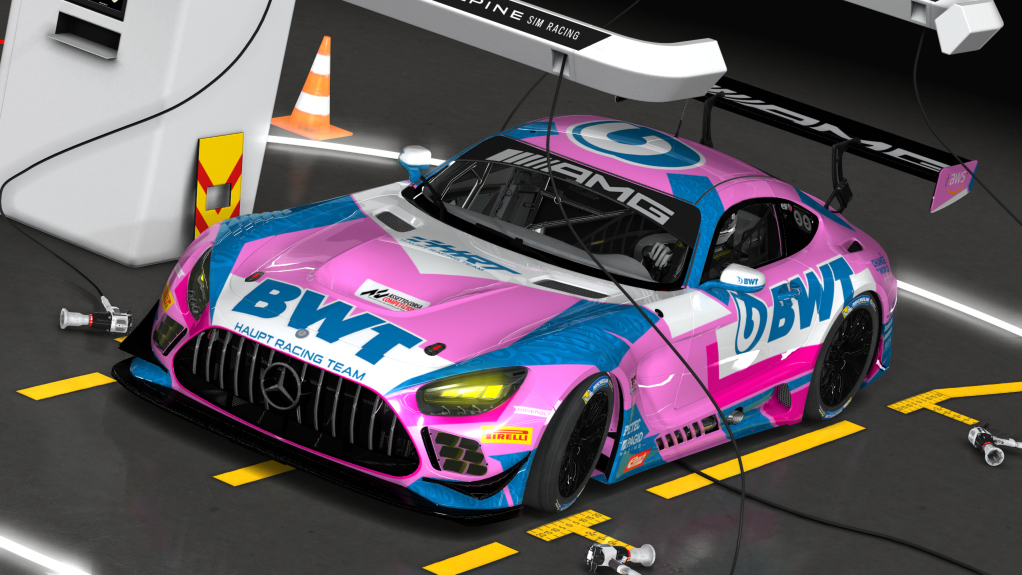 Mercedes-AMG GT3 EVO, skin HRT BWT