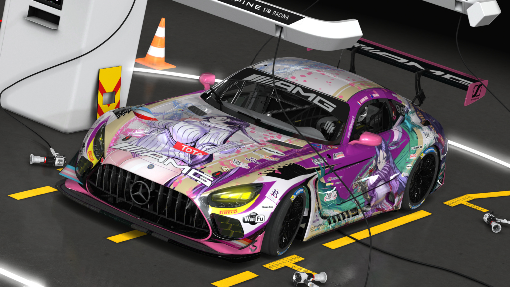 Mercedes-AMG GT3 EVO, skin s56_amg_raikou