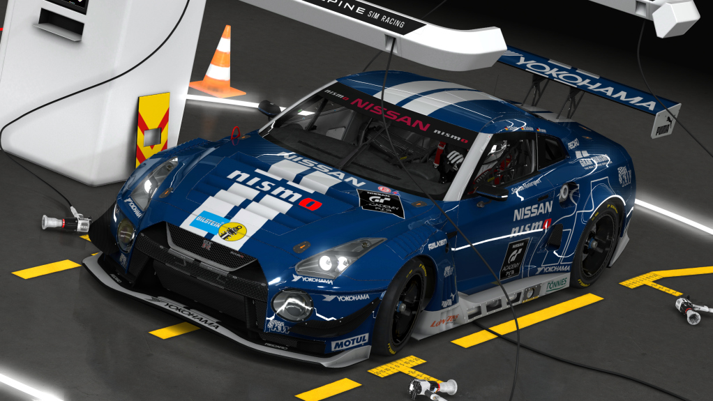 Nissan GT-R GT3, skin Schulze Motorsport #123