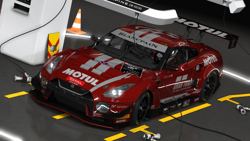 Nissan GT-R GT3, skin rjn_team_motul_#23