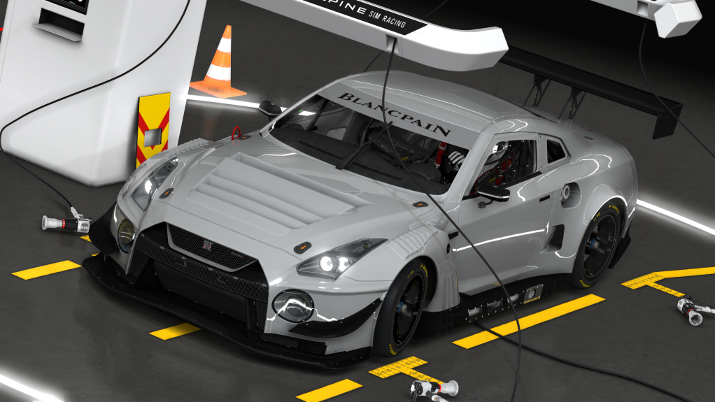 Nissan GT-R GT3, skin zzz_carbon