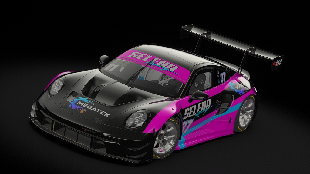 Porsche 992 GT3 R, skin #77 Minigutti