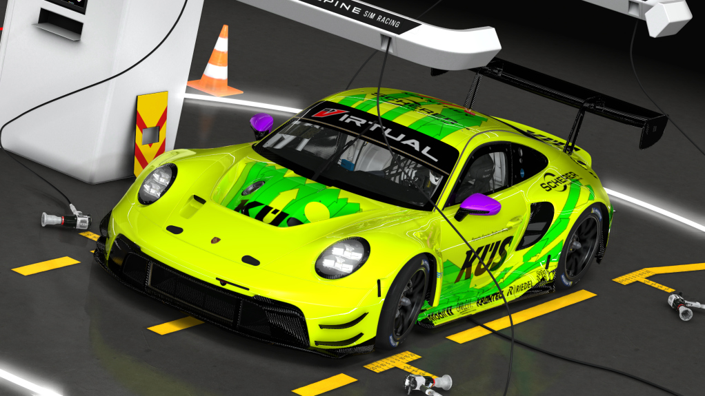 Porsche 992 GT3 R, skin #80 Rexy - copia