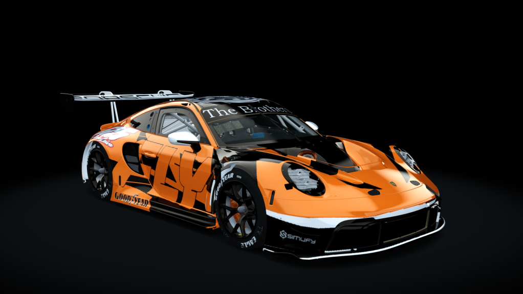 Porsche 992 GT3 R, skin 16 Wright Motorsports