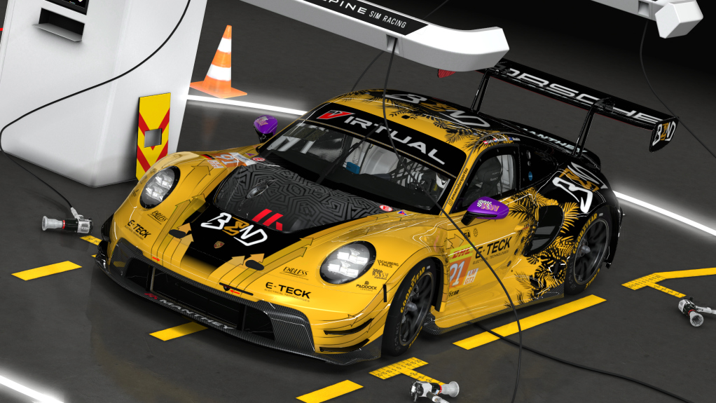 Porsche 992 GT3 R, skin 2024 WEC Manthey Purerxcing #91