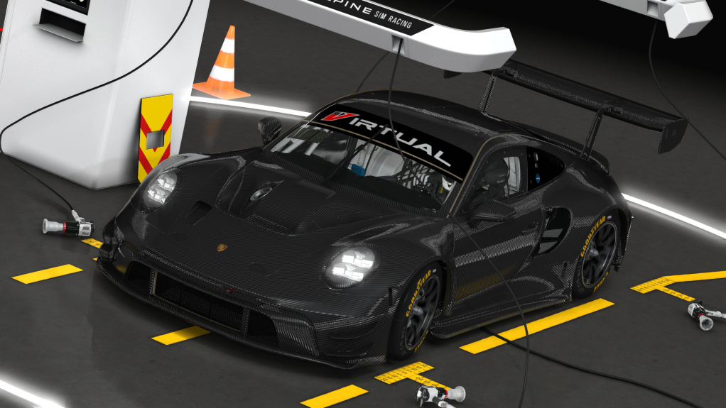 Porsche 992 GT3 R, skin GRB-Brian Suarez