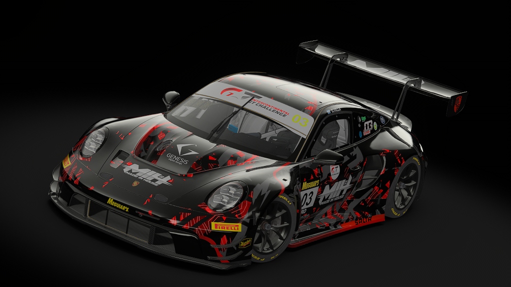 Porsche 992 GT3 R, skin TNP MDR #03 G.VILLA - T15 Bathurst
