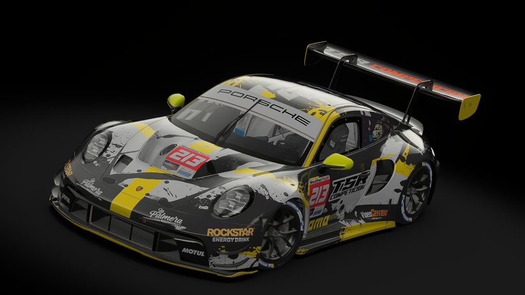 Porsche 992 GT3 R, skin TNP MDR #213 E.RIVEROS - T15 Bathurst