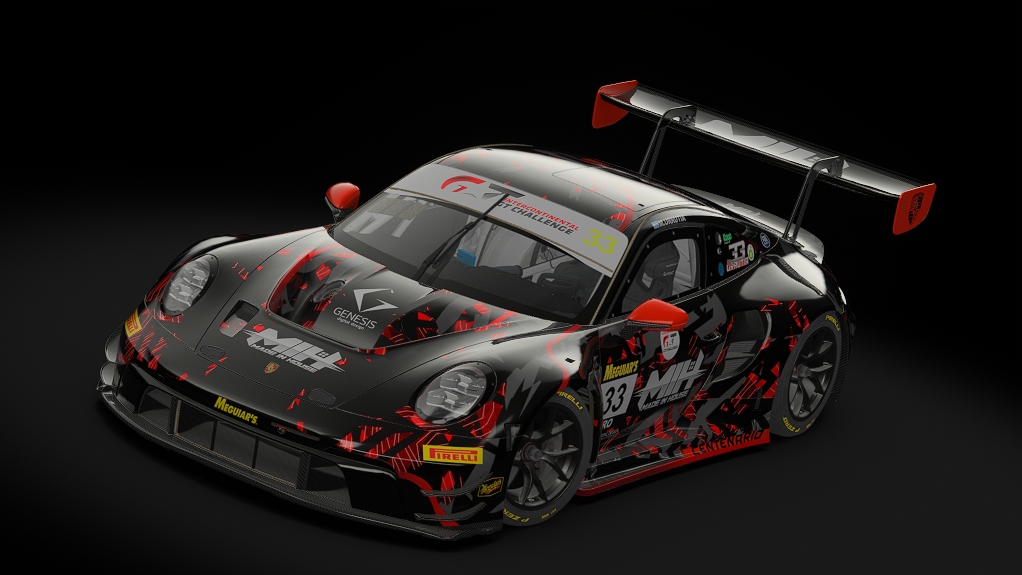 Porsche 992 GT3 R, skin TNP MDR #33 M.URRUTIA - T15 Bathurst