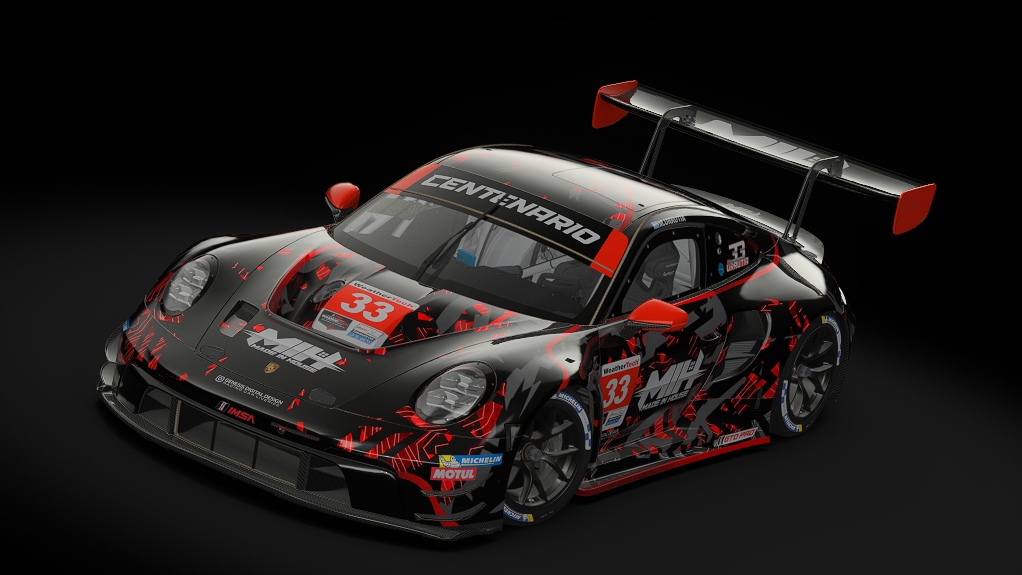 Porsche 992 GT3 R, skin TNP MDR #33 M.URRUTIA - T15 Daytona
