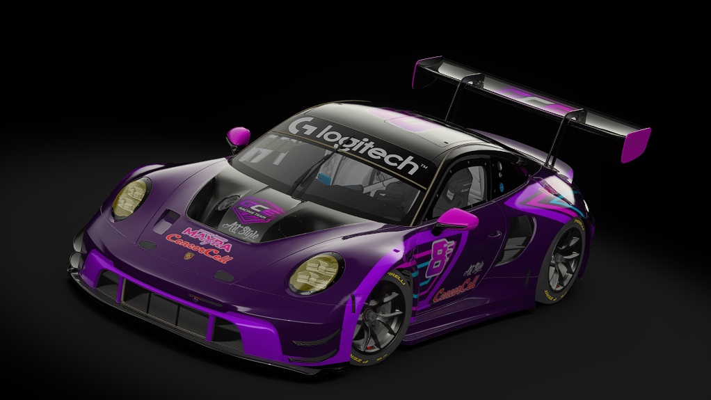 Porsche 992 GT3 R, skin TNP MDR #8 E.BOCCOLINI - T15 Daytona