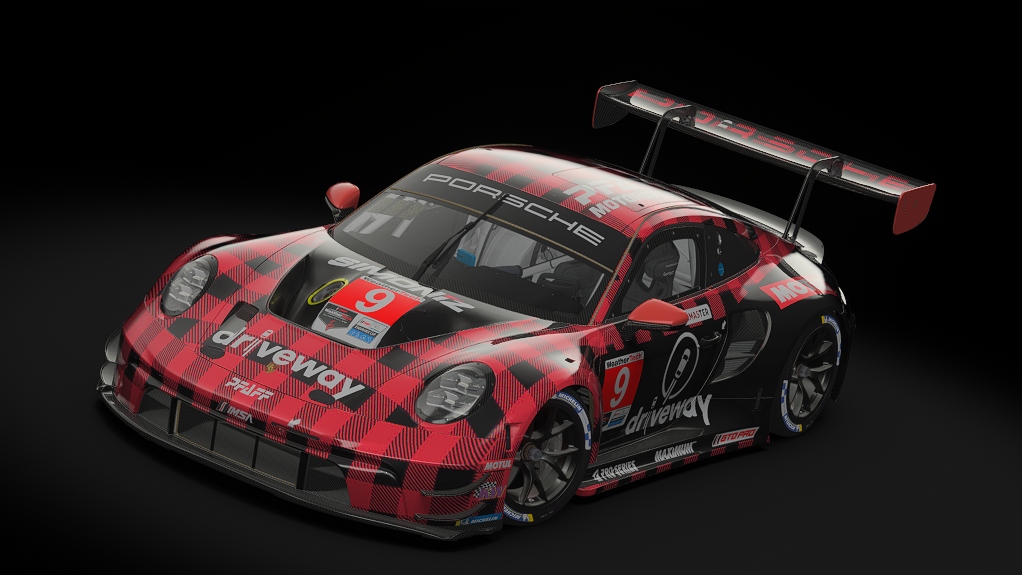 Porsche 992 GT3 R, skin TNP MDR #9 C.CHOIMAN - T15 Daytona