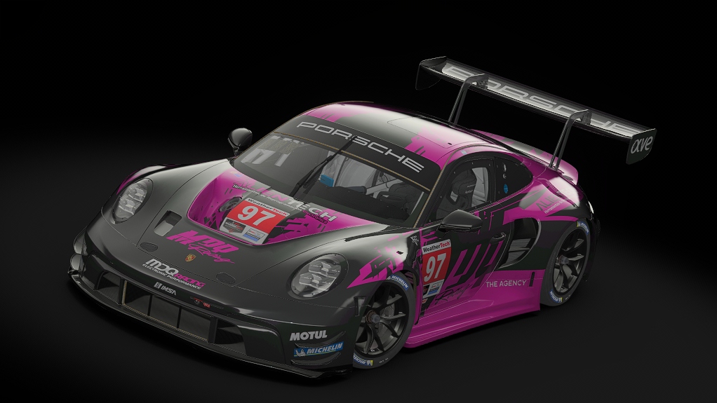 Porsche 992 GT3 R, skin TNP MDR #97 F.CARO - T15 Daytona