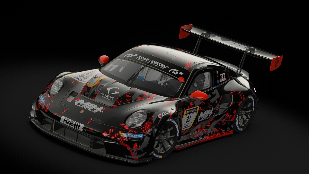 Porsche 992 GT3 R, skin nur M urrutia