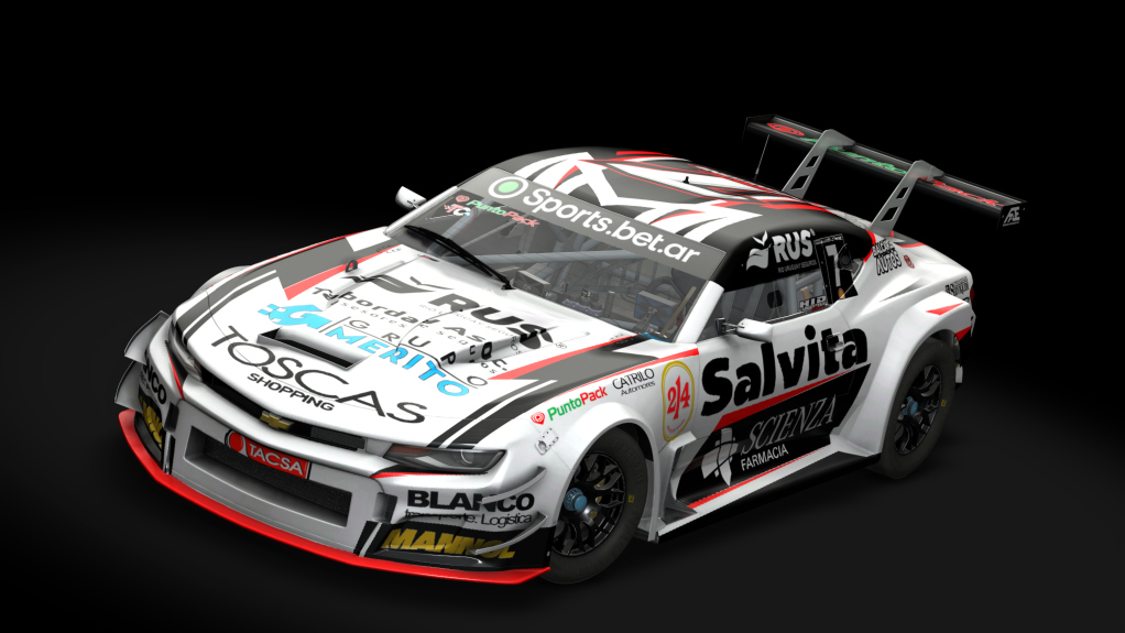 Chevrolet Camaro TC 2025, skin 2026_#007_Santiago MANGONI