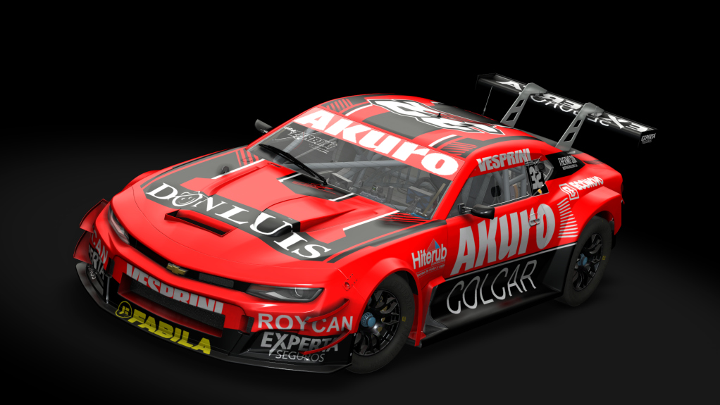 Chevrolet Camaro TC 2025, skin 2026_#032_Matias CANAPINO