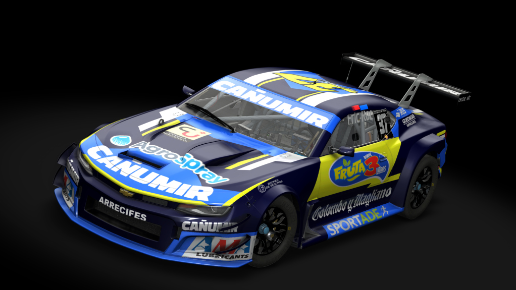 Chevrolet Camaro TC 2025, skin 2026_#037_Norberto FONTANA