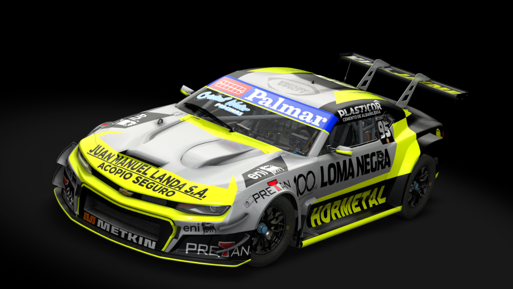 Chevrolet Camaro TC 2025, skin 2026_#095_Marcos LANDA