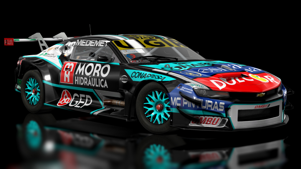 Chevrolet Camaro TC 2025, skin 83_Facundo_Ardusso