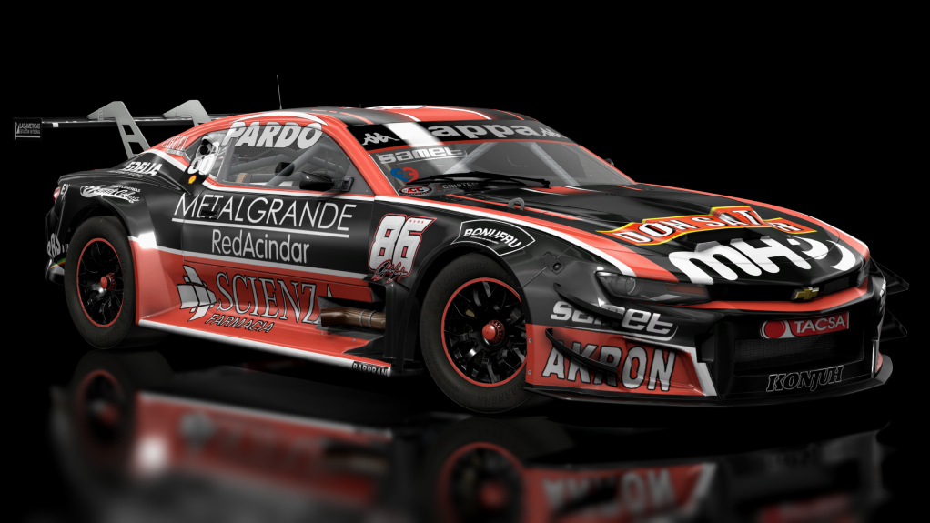 Chevrolet Camaro TC 2025, skin 86_Agustin_canapino