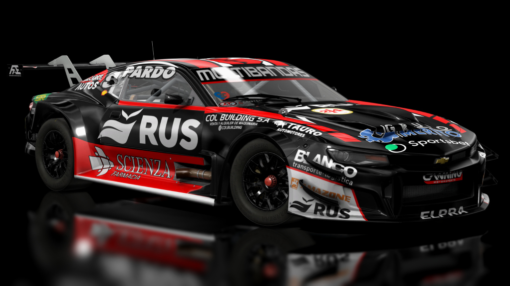 Chevrolet Camaro TC 2025, skin 9_Santiago_Mangoni