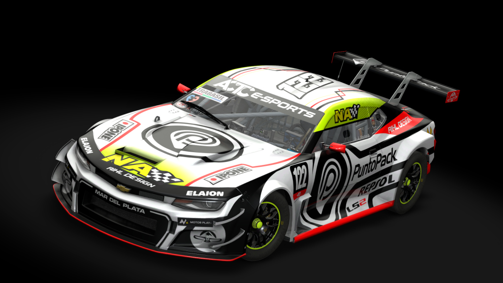 Chevrolet Camaro TC 2025, skin eTC26_Alejandro BARBERIS