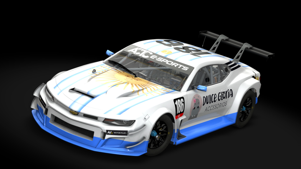 Chevrolet Camaro TC 2025, skin eTC26_Carlos RAMUNDO