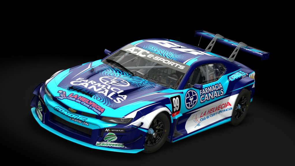 Chevrolet Camaro TC 2025, skin eTC26_Fernando AMAYA