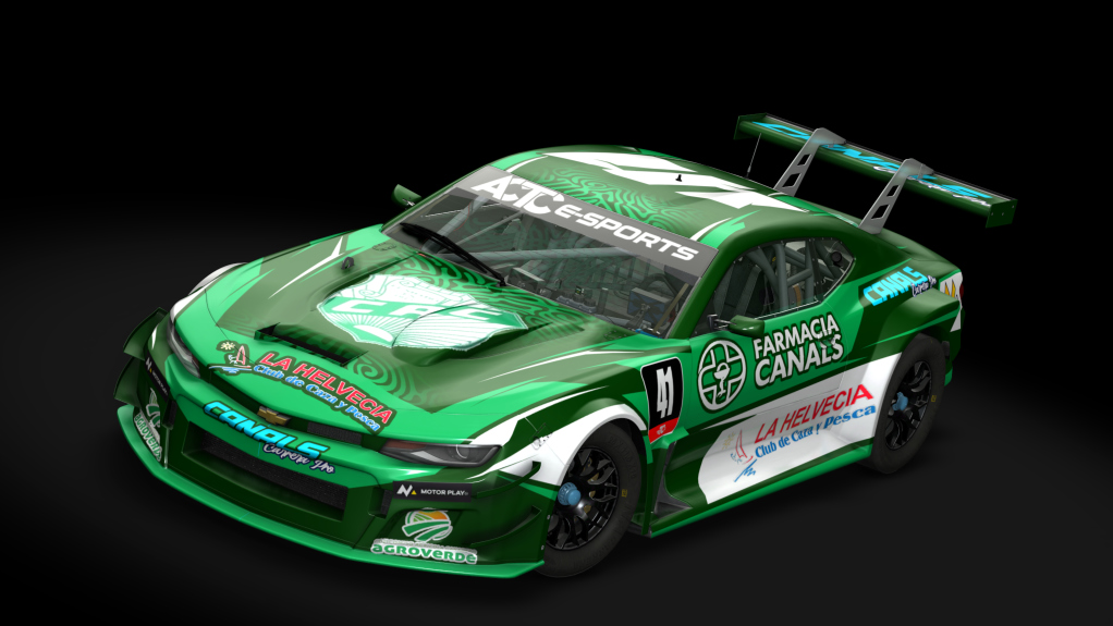 Chevrolet Camaro TC 2025, skin eTC26_Gustavo TIRIMACCO