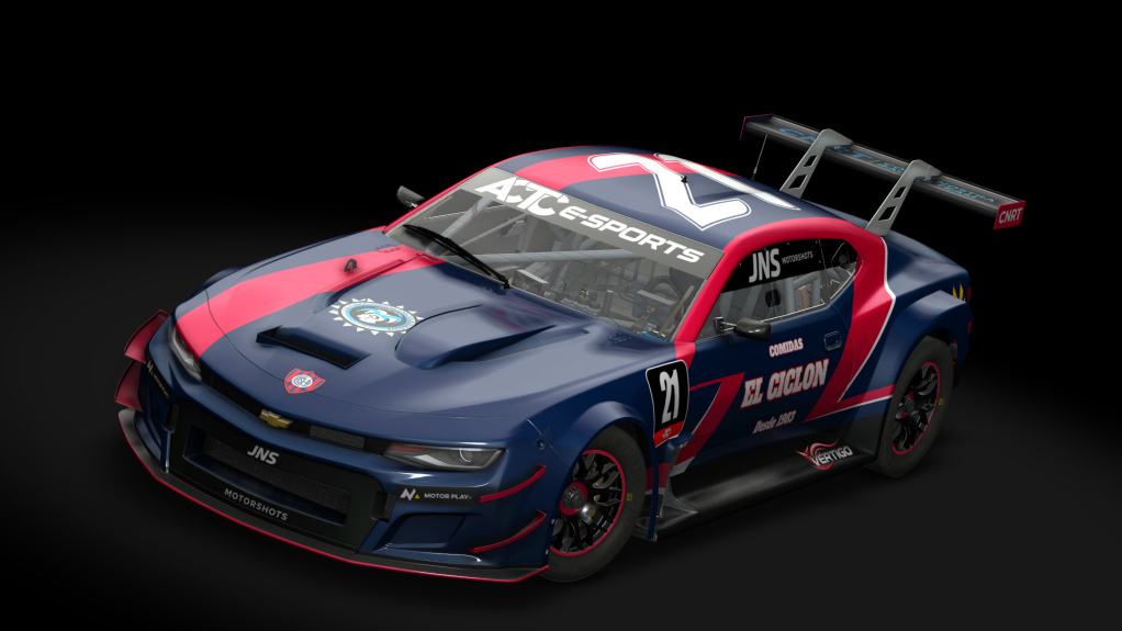 Chevrolet Camaro TC 2025, skin eTC26_Leonel FERNANDEZ