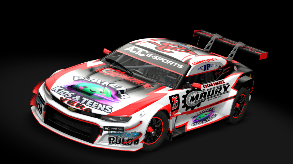 Chevrolet Camaro TC 2025, skin eTC26_Oscar SUAREZ