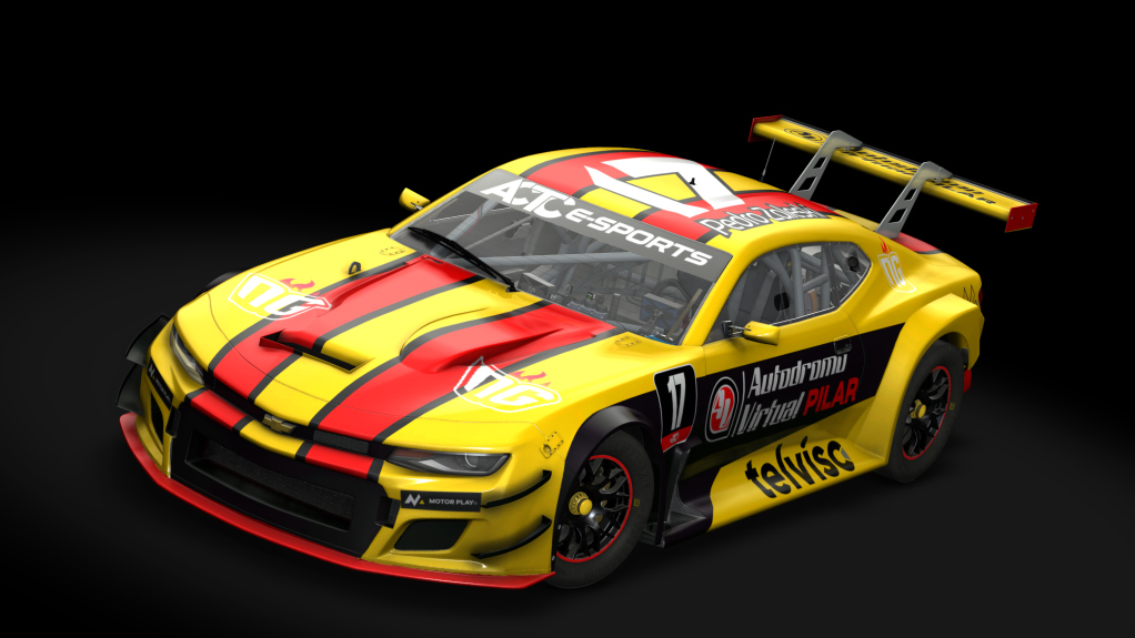Chevrolet Camaro TC 2025, skin eTC26_Pedro ZALESKI