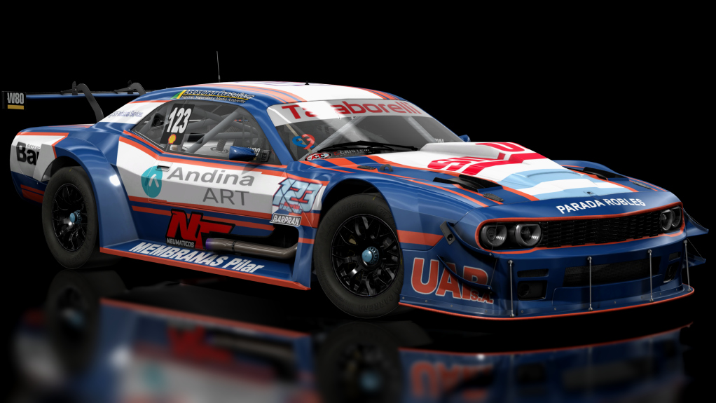 Dodge Challenger TC 2025, skin 123_Martin_Vazquez