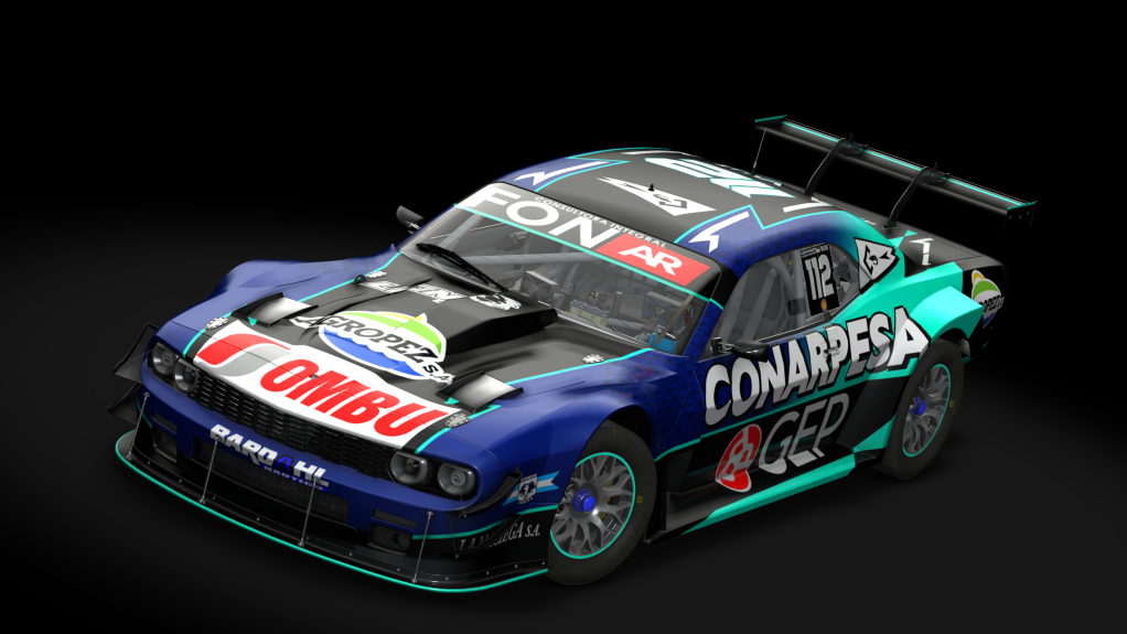 Dodge Challenger TC 2025, skin 2026_#112_Lucas VALLE