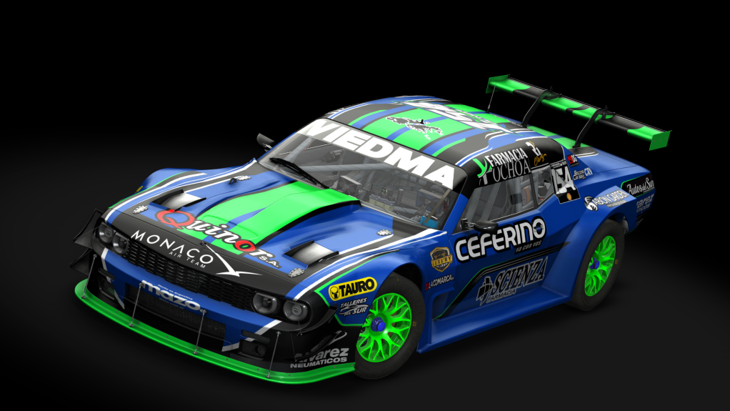 Dodge Challenger TC 2025, skin 2026_#154_Joaquin OCHOA