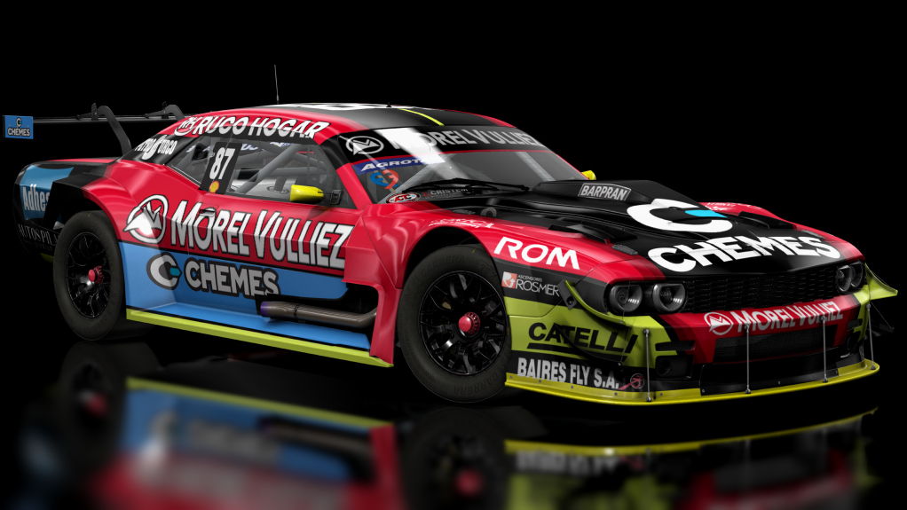 Dodge Challenger TC 2025, skin 87_Juan_Trucco