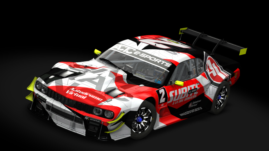 Dodge Challenger TC 2025, skin eTC26_Ciro ZAZPE