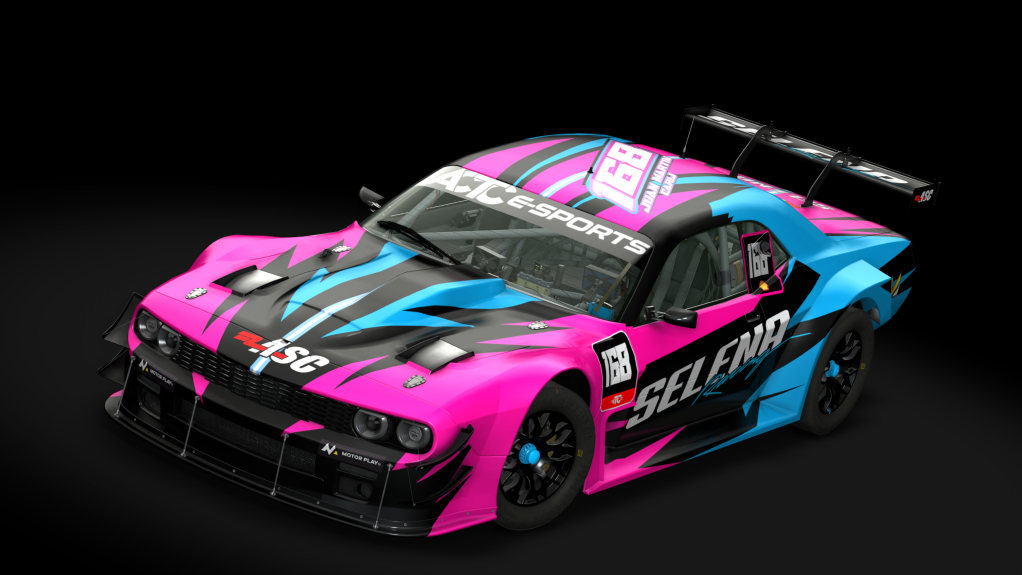 Dodge Challenger TC 2025, skin eTC26_Juan Martin CARLI